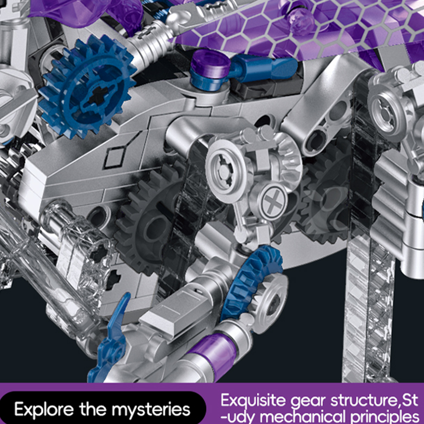 Cyberpunk Bionic Mantis Building Blocks