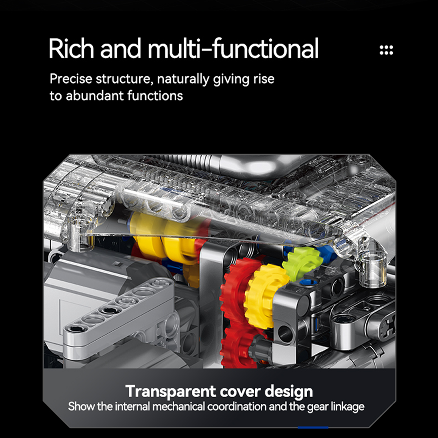 Cover Head V-Twin Engine Building Blocks