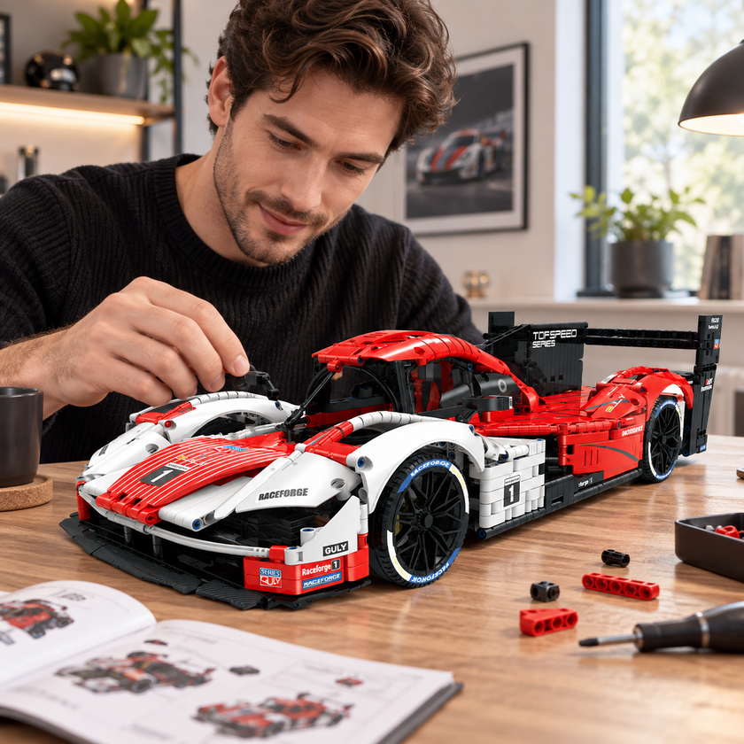 1:8 Endurance Racing Hypercar — Red White