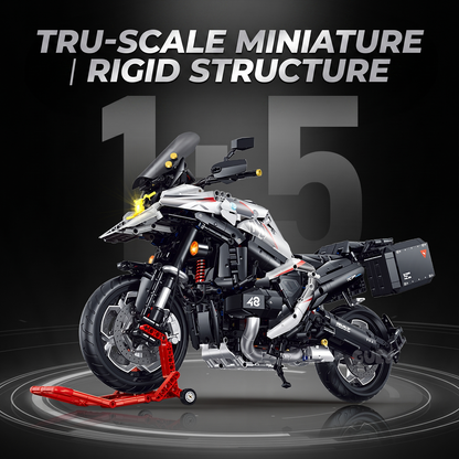 1:5 Adventure Touring Motorcycle Building Kit
