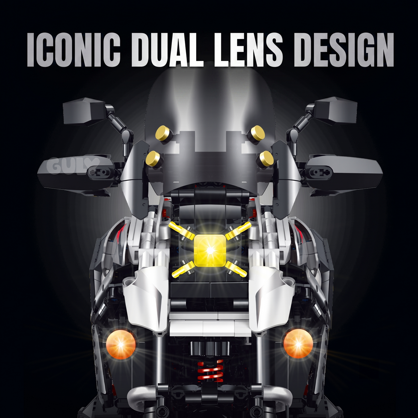 1:5 Convertible Motorcycle-Mecha Building Kit (C-01) BR60520