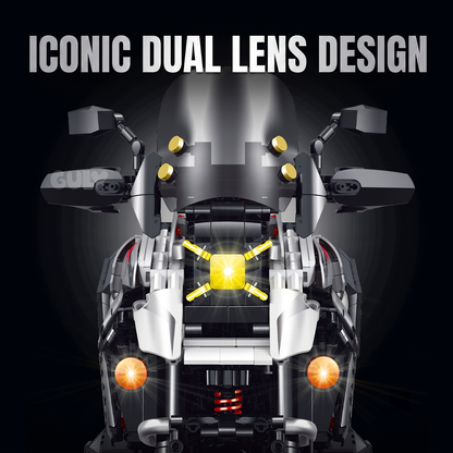 1:5 Adventure Touring Motorcycle Building Kit