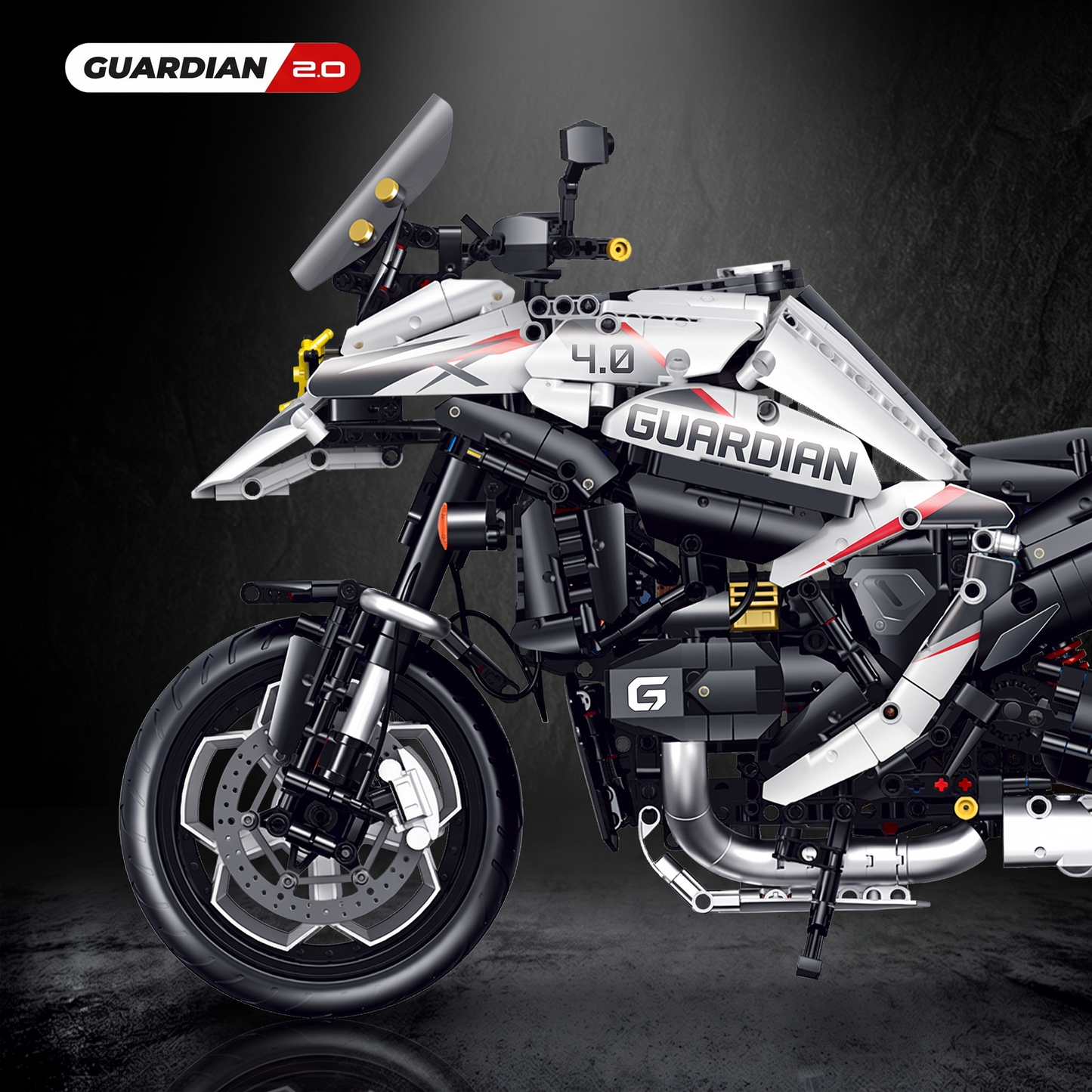 1:5 Convertible Motorcycle-Mecha Building Kit (C-01) BR60520