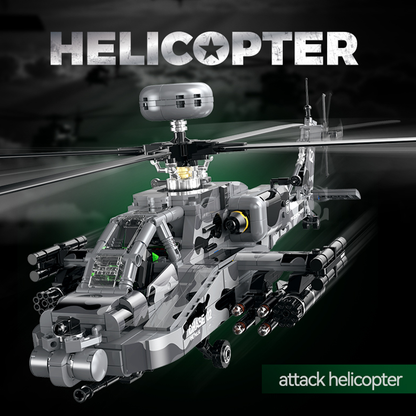 Attack Helicopter Building Kit