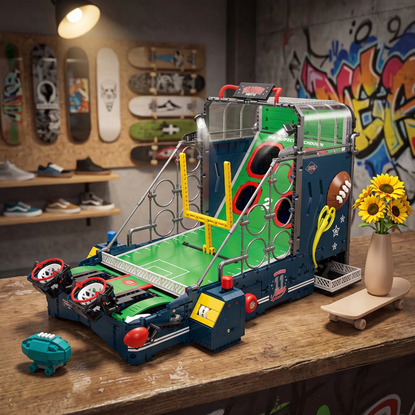 Tabletop American Football Building Blocks