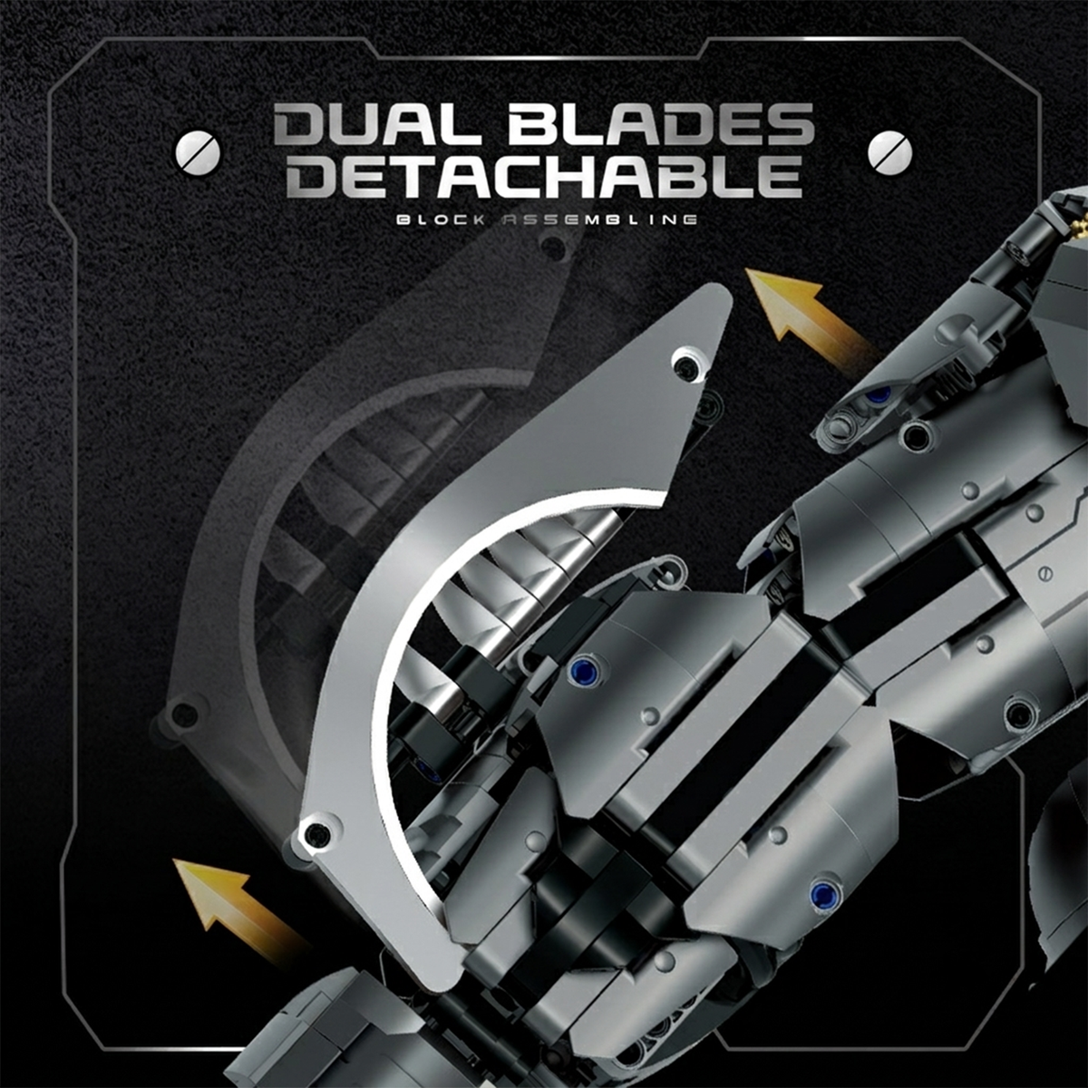 Primal Gorilla Mecha Building Set