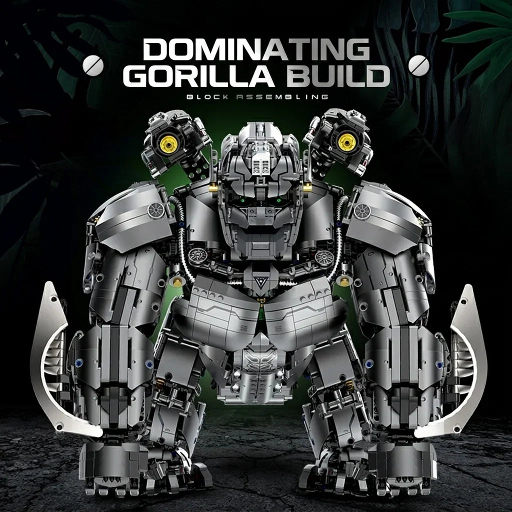 Primal Gorilla Mecha Building Set