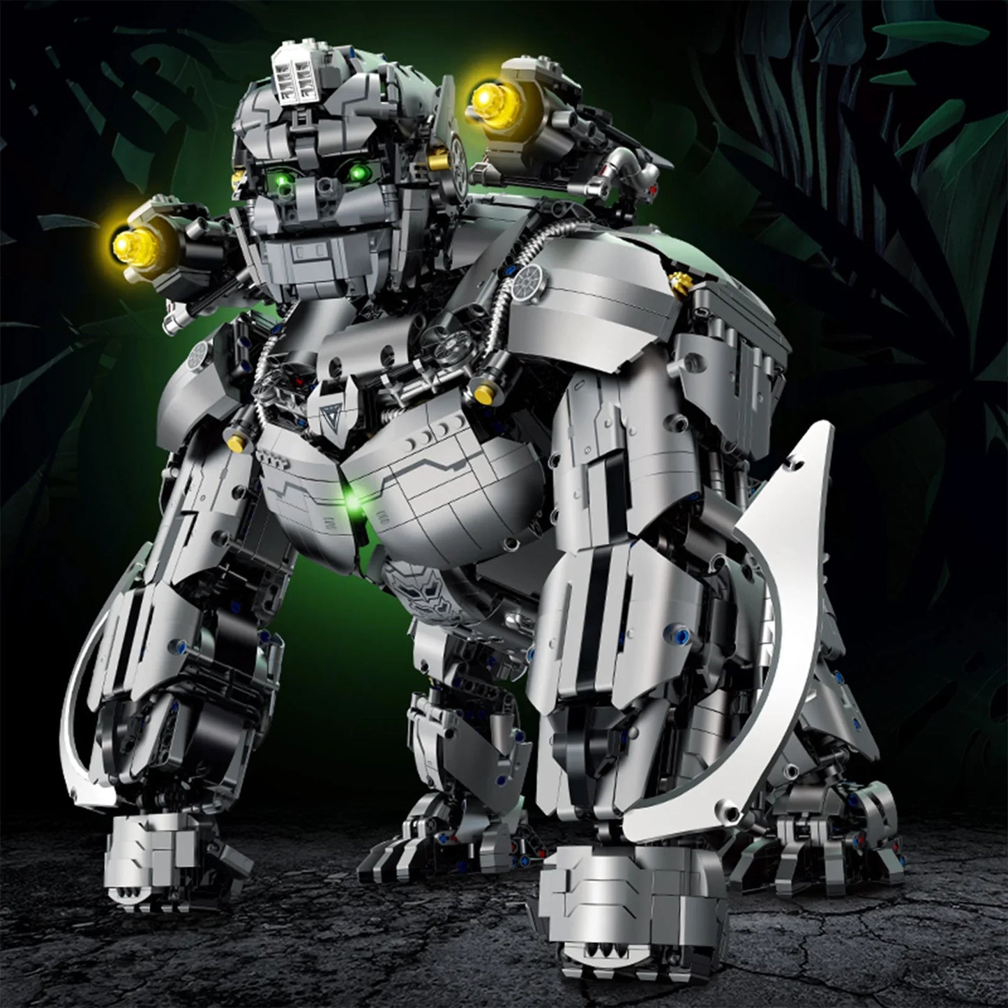 Primal Gorilla Mecha Building Set