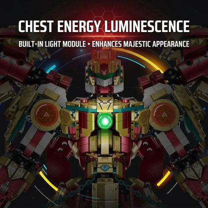 Cyberpunk Monkey King Mecha Building Set