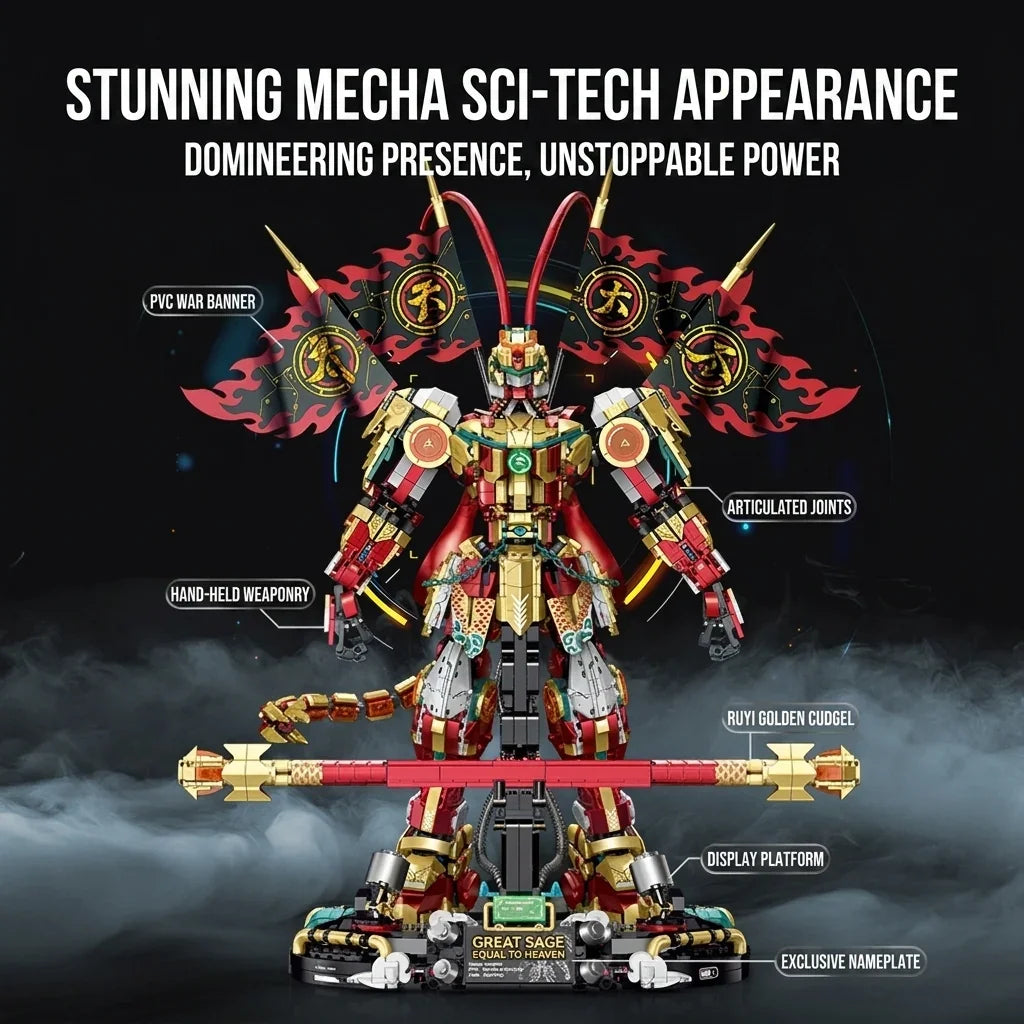 Monkey King Mecha Duo | Cyberpunk & Dark