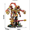 Cyberpunk Monkey King Mecha Building Set