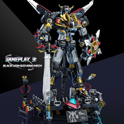 Beast-Combine Lion Mecha Building Set