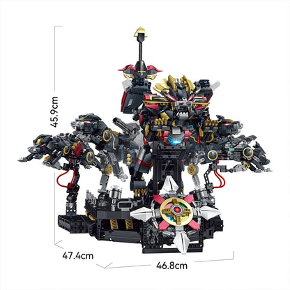 Beast-Combine Lion Mecha Building Set