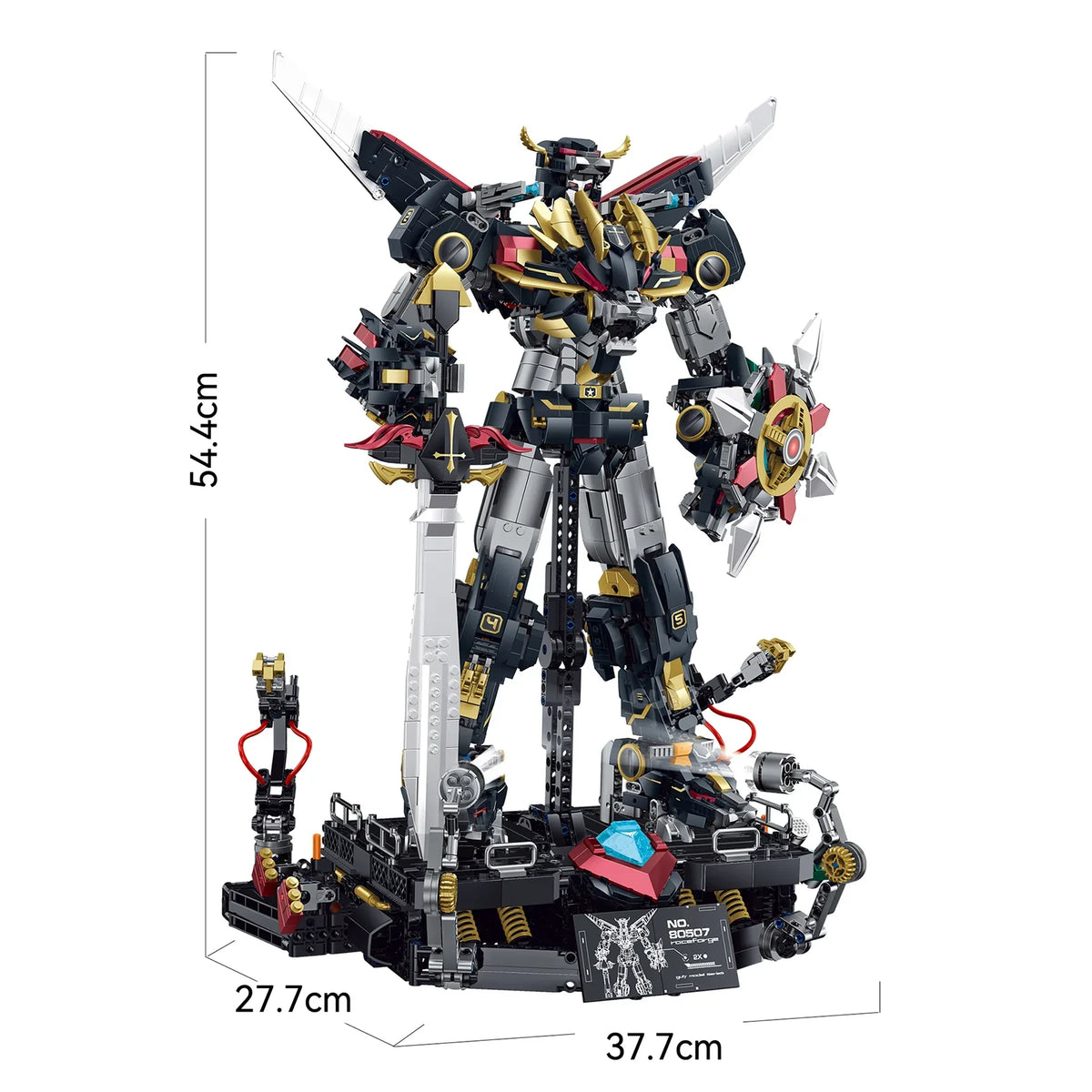 Beast-Combine Lion Mecha Building Set