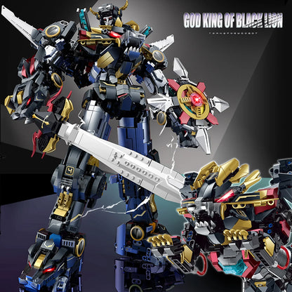 Beast-Combine Lion Mecha Building Set
