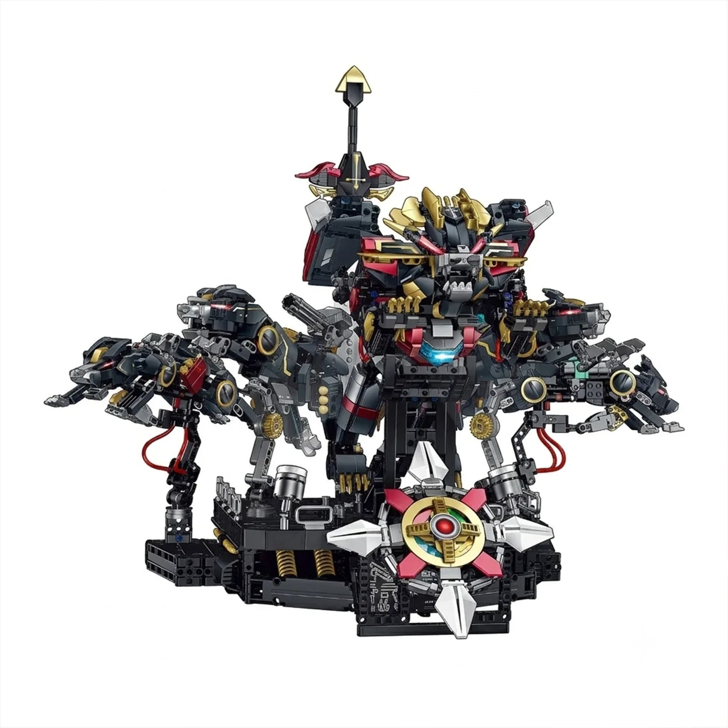 Beast-Combine Lion Mecha Building Set