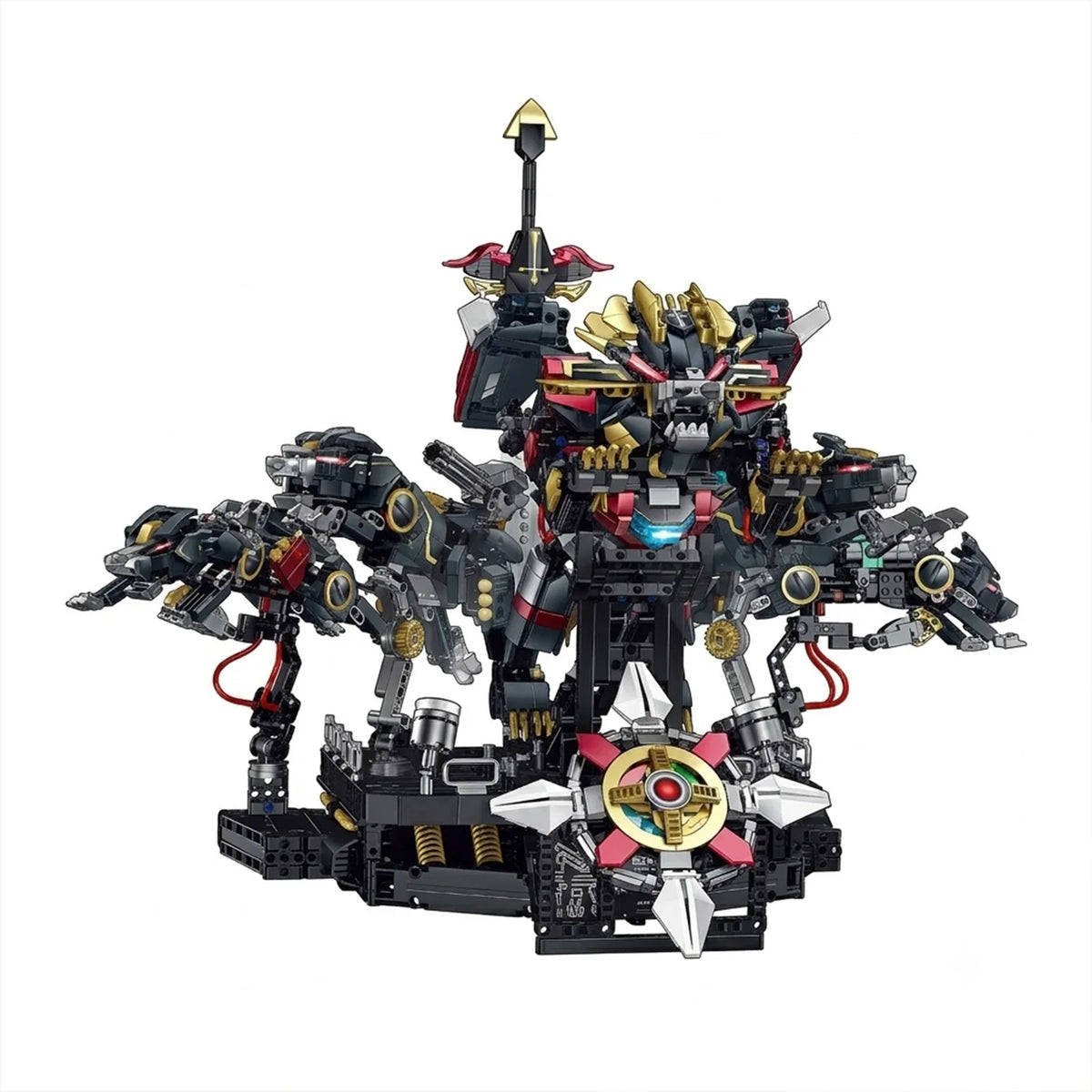 Beast-Combine Lion Mecha Building Set