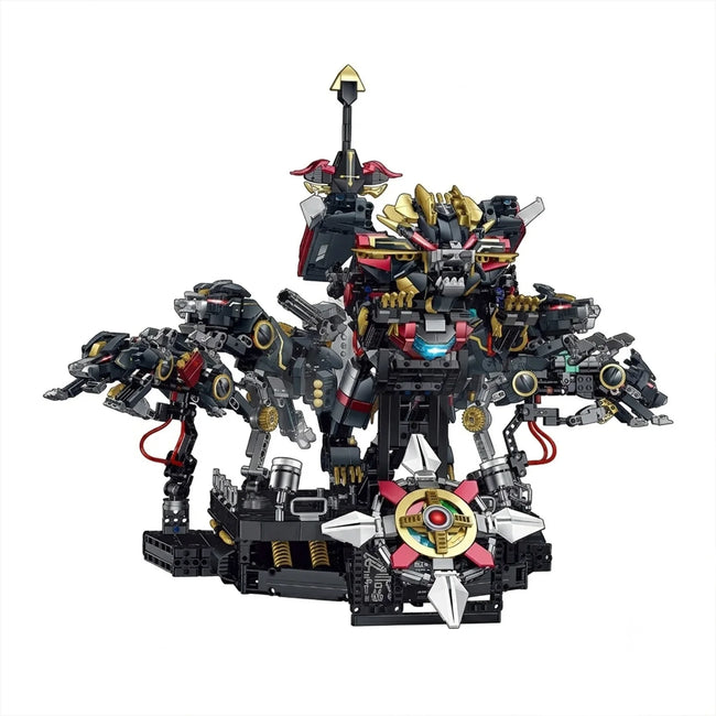 Beast-Combine Lion Mecha Building Set