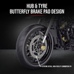 1:8 Blacked-Out Cruiser Motorcycle Building Kit