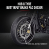 1:8 Blacked-Out Cruiser Motorcycle Building Kit
