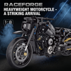 1:8 Blacked-Out Cruiser Motorcycle Building Kit