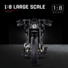 1:8 Blacked-Out Cruiser Motorcycle Building Kit