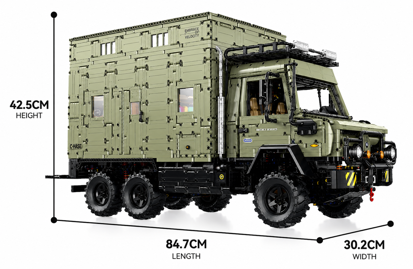 Built for the Wild: Expedition Camper Truck Building Set