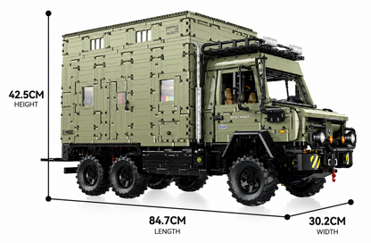 Built for the Wild: Expedition Camper Truck Building Set