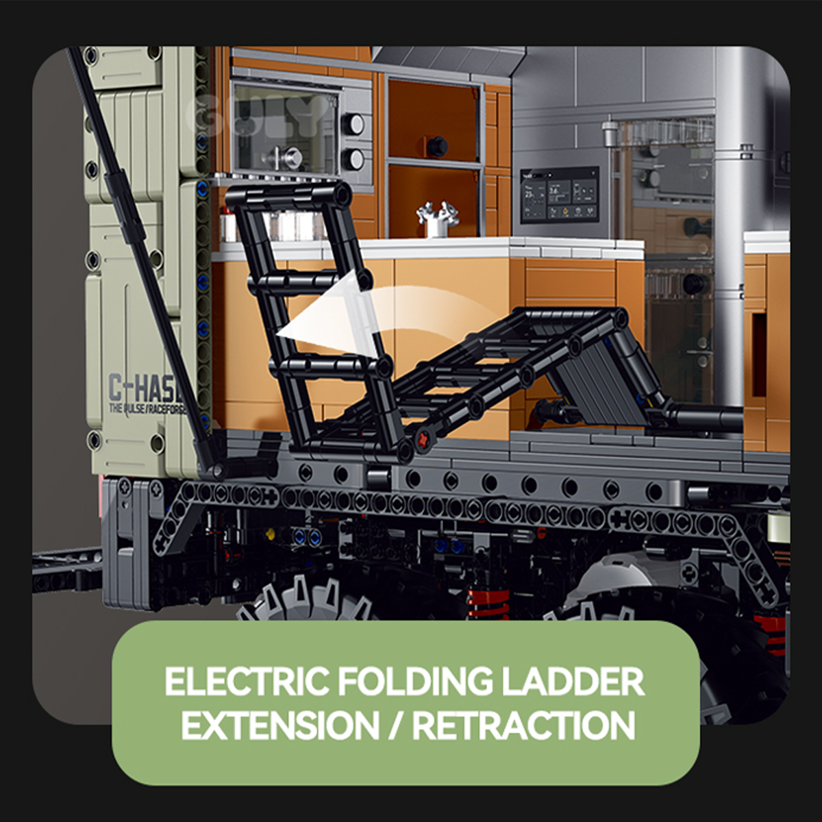 Built for the Wild: Expedition Camper Truck Building Set