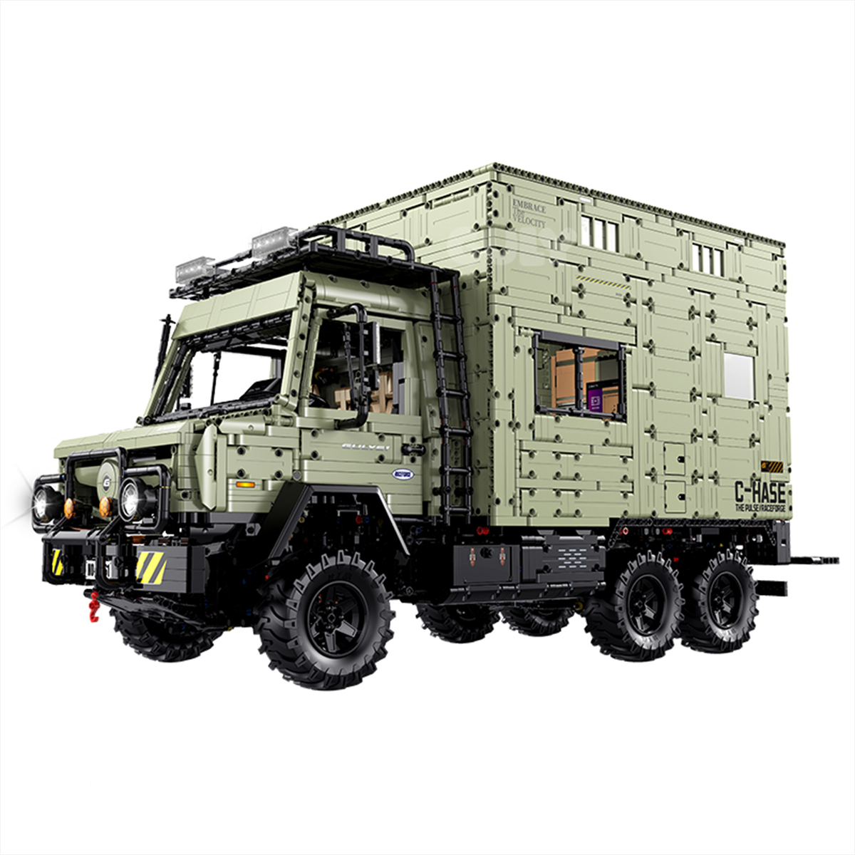 Built for the Wild: Expedition Camper Truck Building Set