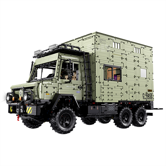 Built for the Wild: Expedition Camper Truck Building Set