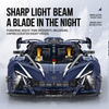 1:8 Combat Hypercar Building Set — Starry Blue