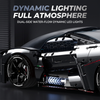 1:8 Concept Supercar Building Set — Samurai Black