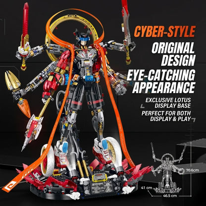 Cyberpunk Nezha Six-Arm Mecha