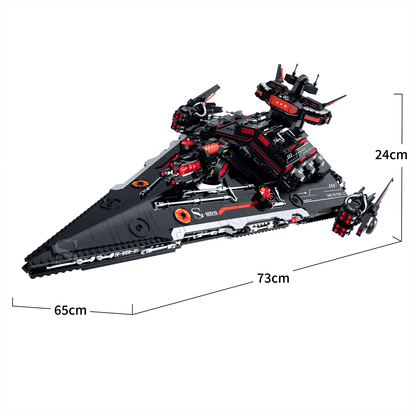 Dark Interstellar Warship Building Kit