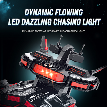 Dark Interstellar Warship Building Kit