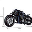 1:8 Motorcycle Building Set – 562 Pieces | BrickRoyal