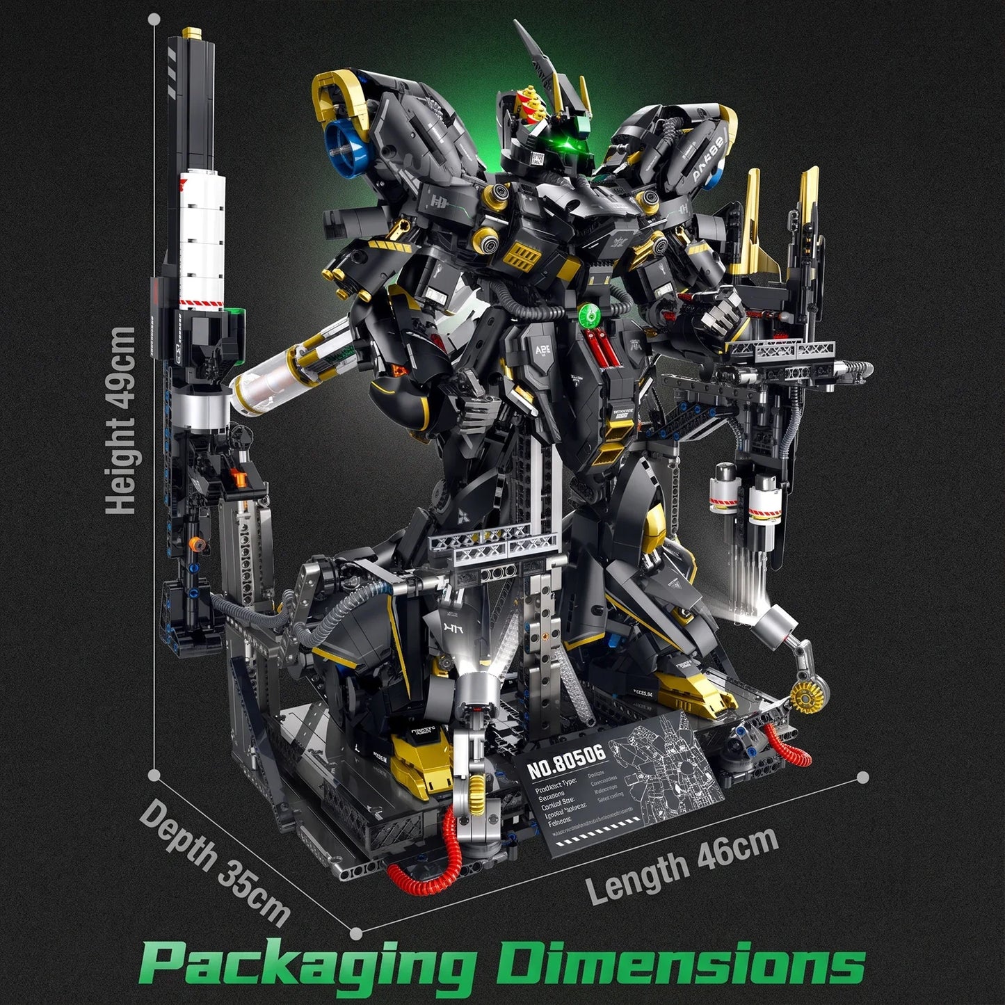 Dark Slayer Mecha Building Set