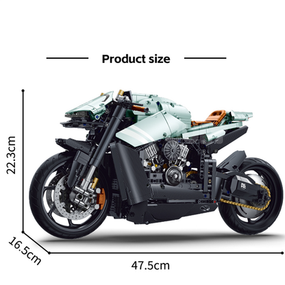 1:5 Electroplated Concept Sport Motorcycle Building Set