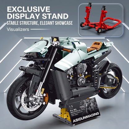 1:5 Electroplated Concept Sport Motorcycle Building Set