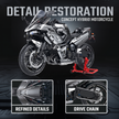1:5 Electroplated Hyper-Sport Motorcycle Building Kit