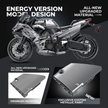 1:5 Electroplated Hyper-Sport Motorcycle Building Kit