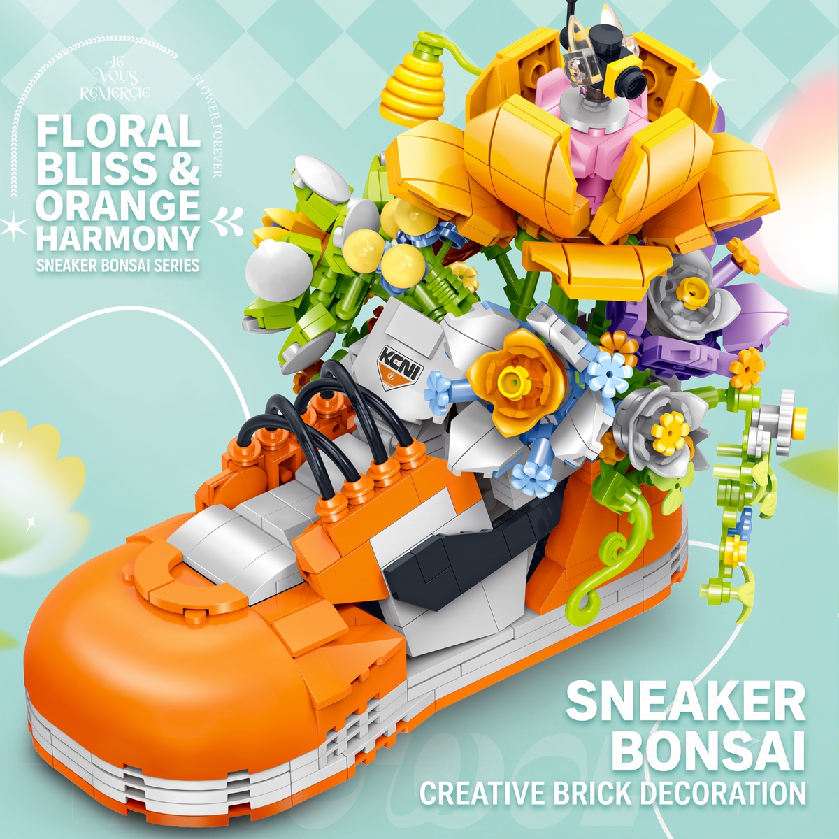 Floral Sneaker Bouquet Building Kit