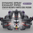 1:8 Futuristic Hypercar Building Set — Noir Purple