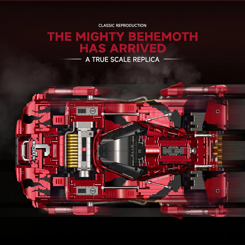 Gigant 1:8 Combat-Style Supercar — Red Camo