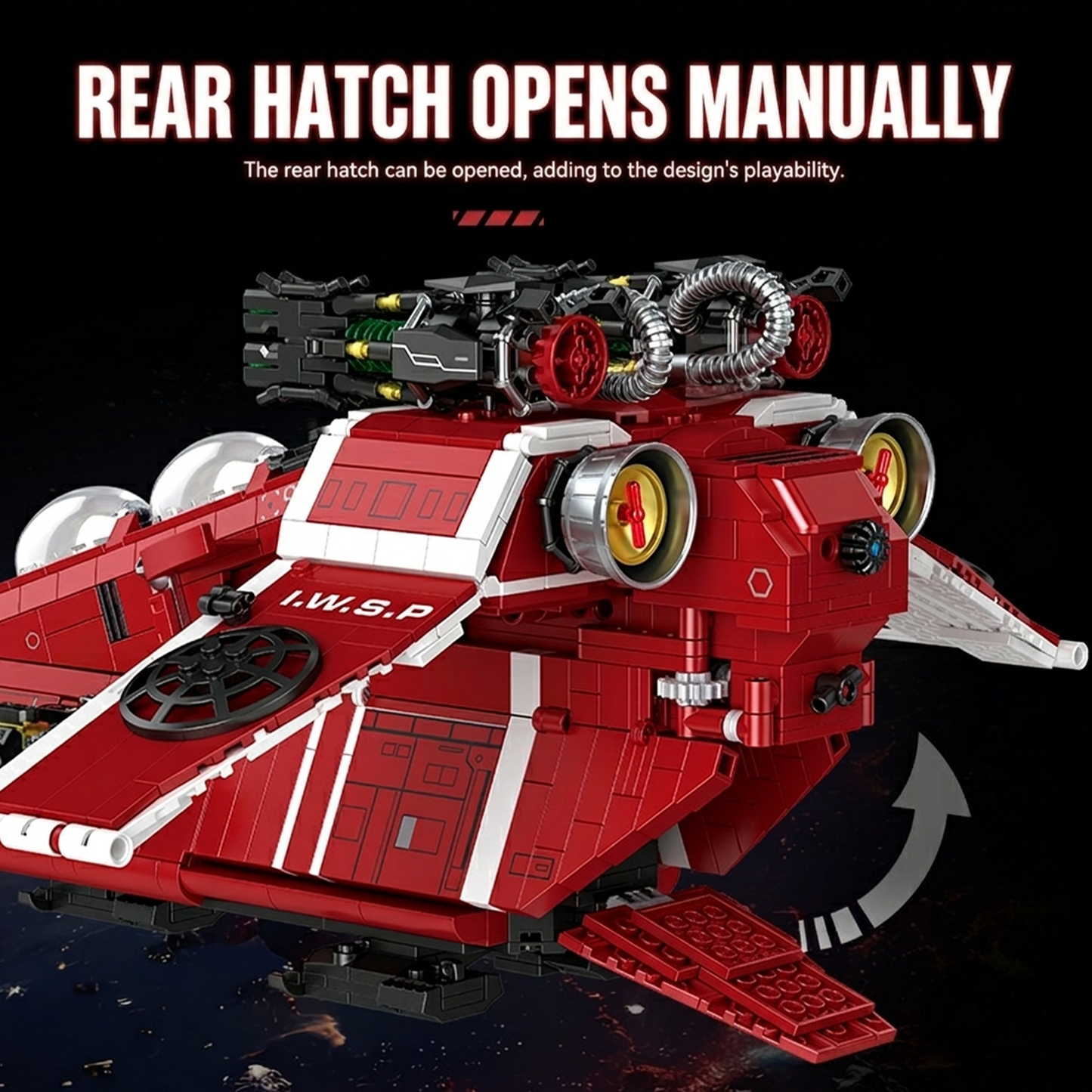 Interstellar Assault Gunship Building Kit