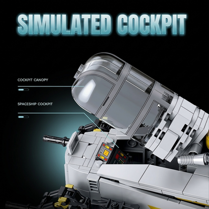 Interstellar Freighter Gunship Building Kit