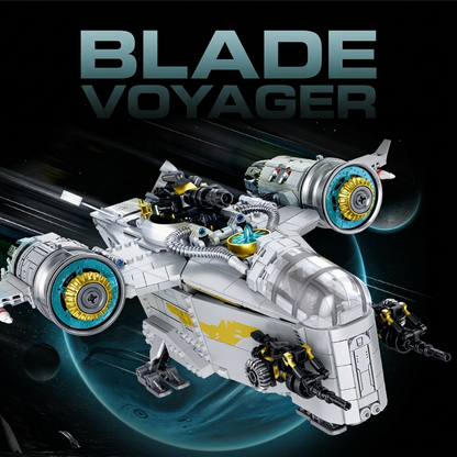 Interstellar Freighter Gunship Building Kit