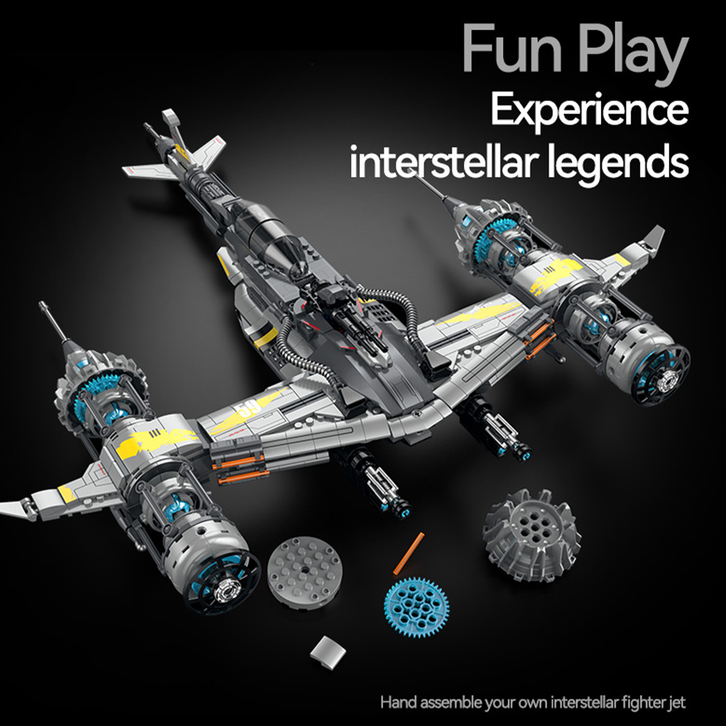 Interstellar Starfighter Building Kit