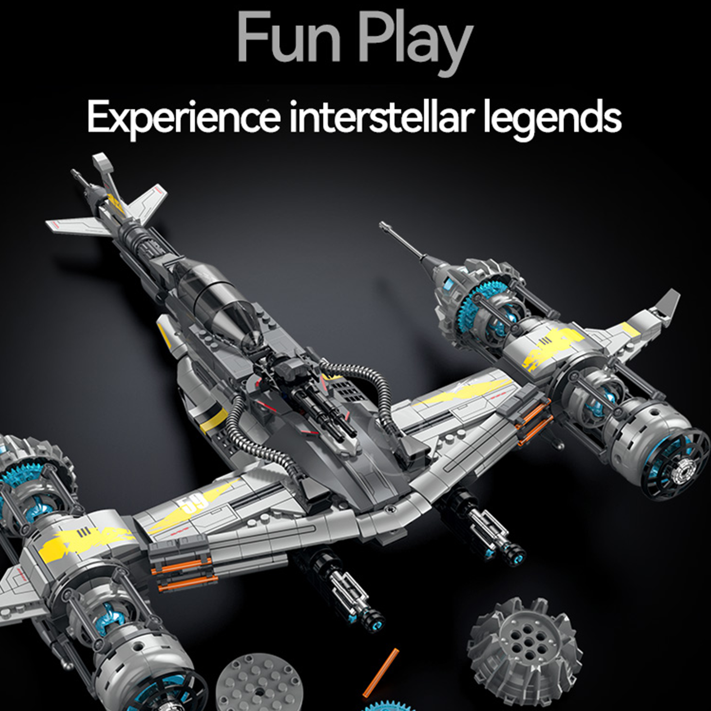 Interstellar Starfighter Building Kit